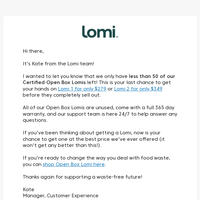 Lomi  email thumbnail