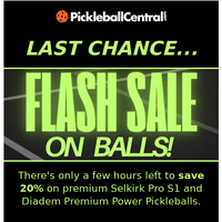 PickleballCentral email thumbnail