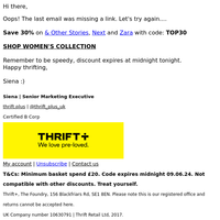 Thrift+ email thumbnail