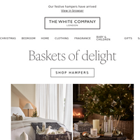 The White Company UK email thumbnail