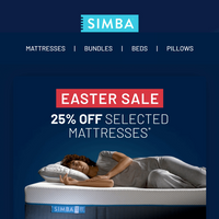 Simba Sleep UK email thumbnail