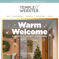 Temple & Webster email thumbnail