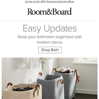 Room & Board email thumbnail