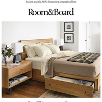 Room & Board email thumbnail