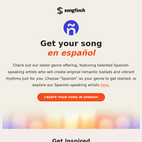 Songfinch email thumbnail