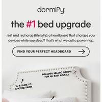 Dormify email thumbnail