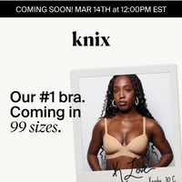 Knixwear Canada email thumbnail