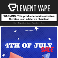 Element Vape email thumbnail