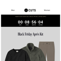 Cuts Clothing email thumbnail