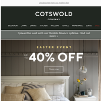 The Cotswold Company email thumbnail