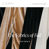 Z SUPPLY email thumbnail