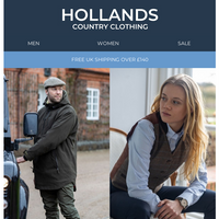 Hollands Country Clothing email thumbnail