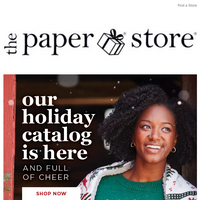 The Paper Store email thumbnail