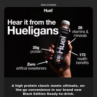 Huel UK email thumbnail