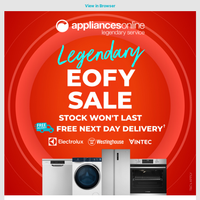 Appliances Online email thumbnail