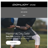 DonJoy email thumbnail