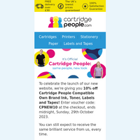 Cartridge People email thumbnail