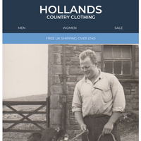 Hollands Country Clothing email thumbnail