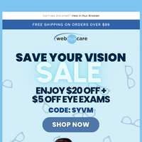 Web Eye Care email thumbnail