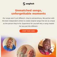 Songfinch email thumbnail