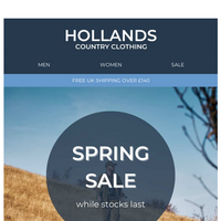 Hollands Country Clothing email thumbnail