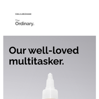 The Ordinary email thumbnail