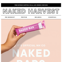 Naked Harvest Supplements email thumbnail