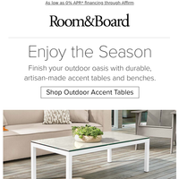 Room & Board email thumbnail