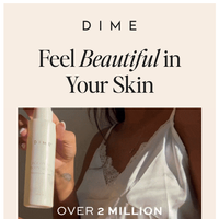 DIME Beauty email thumbnail