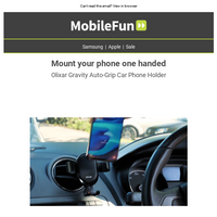 Mobile Fun UK email thumbnail