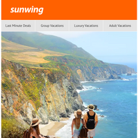 Sunwing Vacations email thumbnail