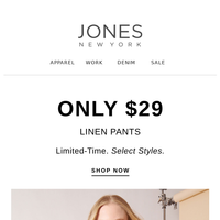 Jones New York email thumbnail