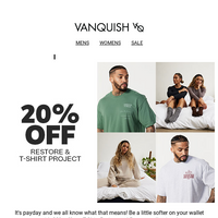 Vanquish Fitness email thumbnail