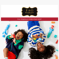 FAO Schwarz email thumbnail