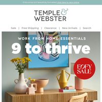 Temple & Webster email thumbnail