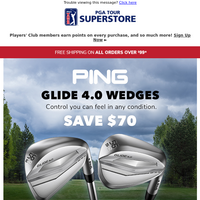 PGA TOUR Superstore email thumbnail