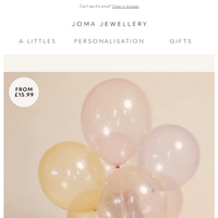 Joma Jewellery email thumbnail