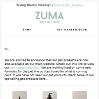 Zuma Nutrition email thumbnail