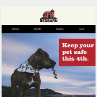 Redbarn Pet Products email thumbnail