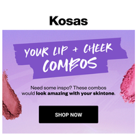 Kosas email thumbnail