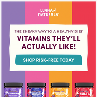 Llama Naturals email thumbnail