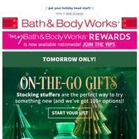 Bath and Body Works email thumbnail