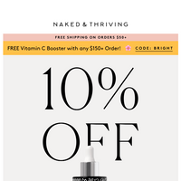 naked + thriving email thumbnail