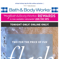 Bath and Body Works email thumbnail