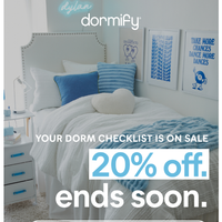 Dormify email thumbnail