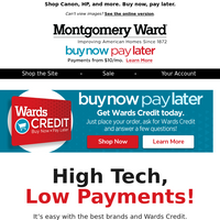 Montgomery Ward email thumbnail