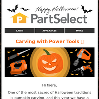 PartSelect.com email thumbnail