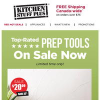 Kitchen Stuff Plus email thumbnail