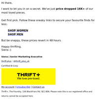 Thrift+ email thumbnail