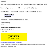 Thrift+ email thumbnail